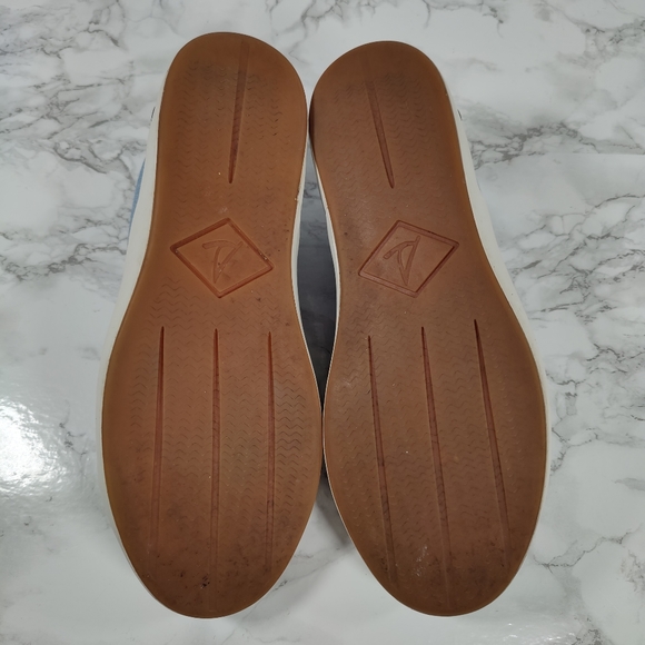 Sperry Topsider Haven Chambray Lace Up Sneakers Size 8 - Picture 9 of 9